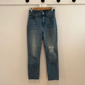 S 24; Madewell - The Perfect Vintage Crop Jean